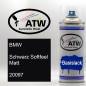 Preview: BMW, Schwarz Softfeel Matt, 20097: 400ml Sprühdose, von ATW Autoteile West.